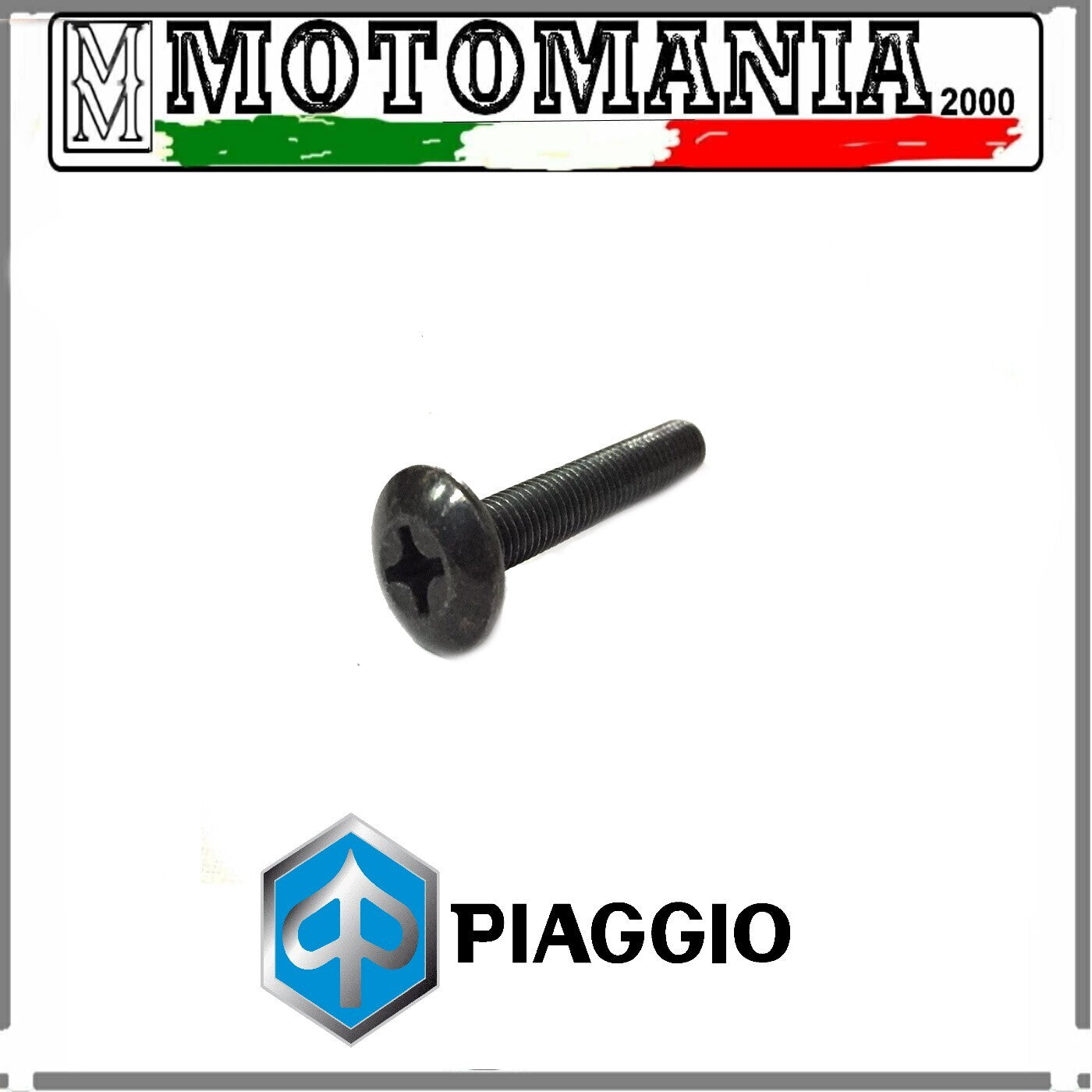 ORIGINAL PIAGGIO SCOOTER FOOTBOARD 6X30 SCREW FOR VESPA/LIBERTY/FREE/HEXAGON *
